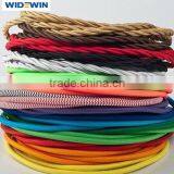 UL Listed 15ft Vintage Hanging Light Twisted Round Textile Cord thumbnail-6