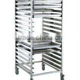 Stainless Steel Free-standing Commerical Toast Bread Pan Rack For Restaurant GR-709