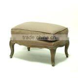 Top Quality Wooden Bar Stool Wing Murah Solid Oak French Antique Chair thumbnail-2