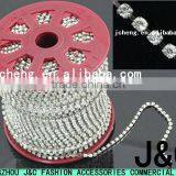PP24 Metal Cup Chain With Rhinestone for Shoes and Clothes/Strass
