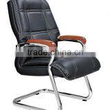New Design Metal Conference Chair With Oak Wood Armrest AH-035 thumbnail-1