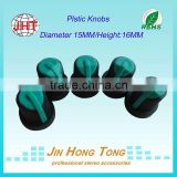 Wholesale directly from factory plastic drawer side potentiometer knob,color knobs, Audio Parts
