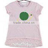 sweet soft t-shirts baby girls pink lovely cotton tops