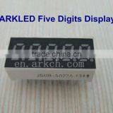 Hot Sell 2014 New Product 7 Segment LED Digital Display 5 Digits for Gas Station