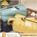 Clear Customizable Fasion Stationary Large Two Zipper Canvas Pencil Case With Compartments for Teenagers thumbnail-1