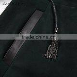 Top Quality Women's Sheared Black Mink Reversible Fur Coat thumbnail-5