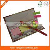 Sticky Notes,memo Pads With Sticky Strips Index in Cartoon Paper Holder thumbnail-2