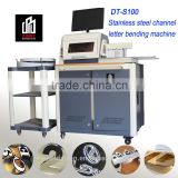 CNC stainless steel channel letter bender machine for outdoor advertising channel letter signs