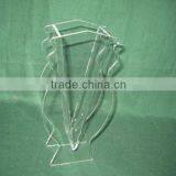 Lucite Clear v Shape Vase Holder Stand thumbnail-1