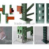 Customized New Tear Drop Pallet Rack Upright Frame Pallet Shelving Systems