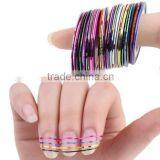 30 Colors Multicolor Nails Striping Tape Line DIY Nail Art Tips Decoration Sticker thumbnail-4