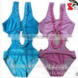 2014 Wholesale Ture Thong Swimsuit Leopard Grain Maturesexy Bikini Kids/girls Girl Swimsuit Models thumbnail-1
