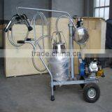 Hot Sale Gasoline and Electric Dairy Milking Machine With Single/two Bucket thumbnail-3