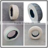 Airless Solid Tyre Trailer Tire 4.00-8 3.60-8 Etc. for Airport Baggage Trailer thumbnail-4