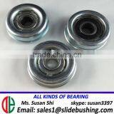 furniture caster wheels bearing size heavy duty trolley wheels steel sliding roller track for rack system manufacturer