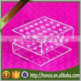 24 Bins Acrylic Eyebrow Pencil Display Pen Holder Rack,Clear Colur thumbnail-6