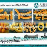 Eagle Company 65 100-150kg/h Corn Puff Snacks / Maize Cheese Ball Extruder Machinery /manufacturing Line/making Factory in China thumbnail-1