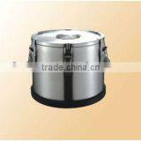 Stainless Steel Heat Preservation Transportable Dinner Barrel Or Bucket thumbnail-1