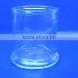 Clear Glass Candle Holder ( HLTH1169 ) thumbnail-1