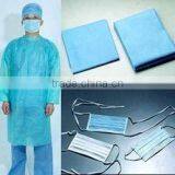 35-40gsm Medical Blue SMS PP NONWOVEN Anti-alcohol, Breathable thumbnail-1