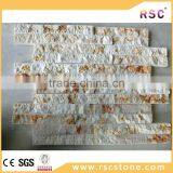 Kimpi Gold Cube 3d Marble Mosaic Tile thumbnail-1