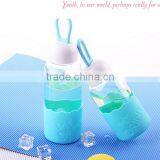 Crystals Water Bottle With Silicone Cover,sports Water Bottles thumbnail-2