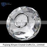 OEM Round Shape Crystal Clock for Business Gift thumbnail-1