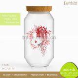 Unique Shaped Promotional Home Decor Coffee Milk Jar thumbnail-3