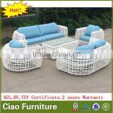 Discount Outdoor Furniture New Design Rattan Sofa thumbnail-1