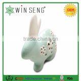 Ceramic Rabbit Shape Home Decor With Hollowed Out Shape thumbnail-3