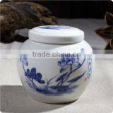 Chinese Ceramic Material Funeral Urn for Creamation thumbnail-1
