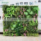 Fake Foliage Plant Wall Hanging Silk Vertical Green Plant Wall thumbnail-2