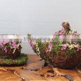 Moss Teapot With Salim and Flower for Wedding Decoration thumbnail-2