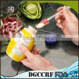 NBRSC Different Types of Kitchen Utensil Silicone Spatulas With Transparent Handle Set of 6 thumbnail-6