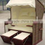 Outdoor Furniture Rattan Beach Basket Strandkorb thumbnail-1