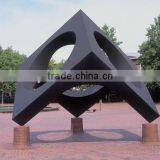 Look Beautiful Plush Abstract Bronze City Art Sculpture Decor Garden thumbnail-5