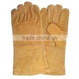 NMSAFETY 14''16'' Cowhide Split Leather Welding Glove With Full Lining thumbnail-1