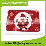 Various Styles Hot Christmas Rectangle Fabric Floor Mats Ground Protect Cleaning Mat