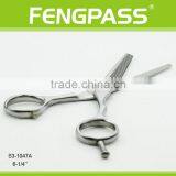 S3-1047A 6-1/4" Inch 2CR13 Stainless Steel With PP Handle Stainless Steel Thinning Shears Salon Hair Cut Scissors thumbnail-3