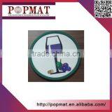 Customized Printed Logo Square Pvc Beer Coaster thumbnail-1