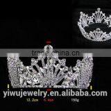 2015 Fasion Rhinestone Hair Decorative Pageant Crown&Tiaras H172-152 thumbnail-2