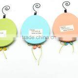 3 Style 3-1/4''x6-1/2'', Thickness 1/2'' Different Color Metal Paper Easter Bunny Handicrafts thumbnail-2