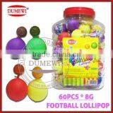 Africa Market Hot Products Fruit Lollipop Football Candy thumbnail-2