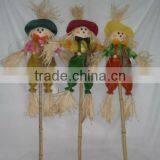 Straw Havest Outdoor Scarecrow thumbnail-2