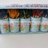 High Quality Mint Paper Wrapped Party Toothpicks thumbnail-3
