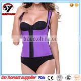 Shuoyang Wholesale Black 9 Steel Boned Waist Trainer Latex Corset SY-W003 thumbnail-4
