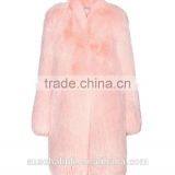 2016 Best Selling Winter Women Pink Sexy Fox Fur Coat OEM Service thumbnail-4