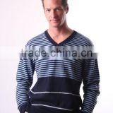 Cotton V Neck Sweater from Nepal