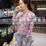 Wholesale Life Women Spring Zipper Jacket Stand up Collar Sweatshirt Without Hood CVC(80/20) thumbnail-3