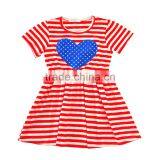 S17725A European Kid's Dress Baby Girl Wear Summer Dress thumbnail-2